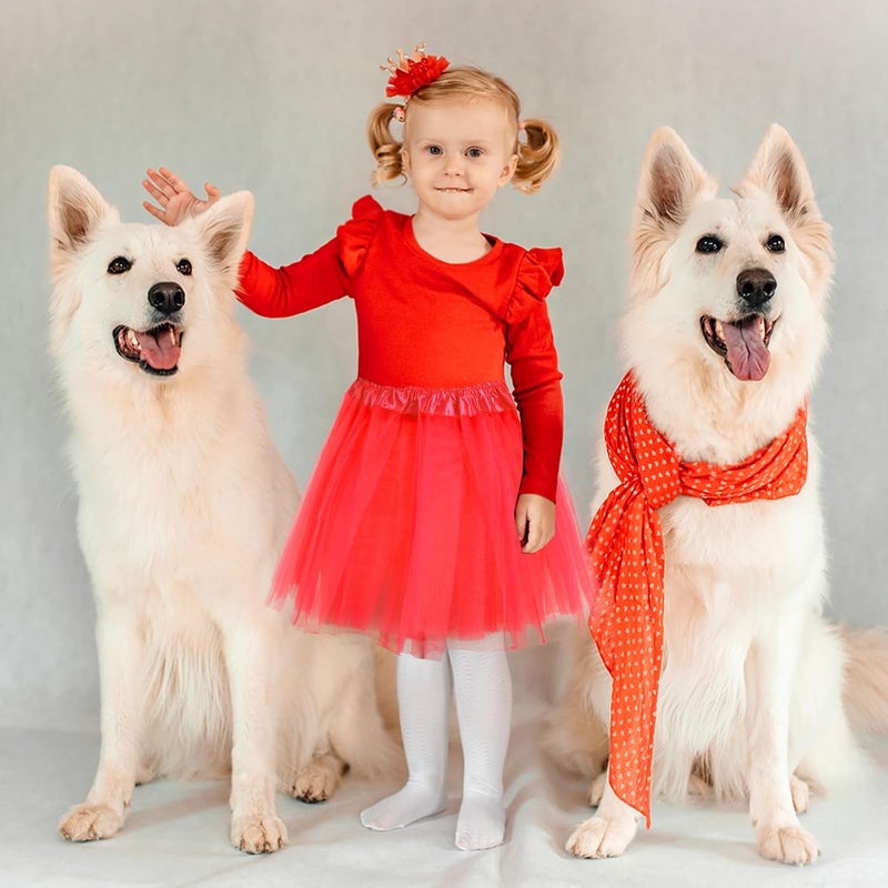 Lainlight Store Tutus for Girls 3 Layered Tulle Tutu Skirts for 4-12 Year, Birthday Dance Halloween Cosplay Party Supplies - Image 5